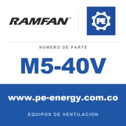 RamFan M5-40V - RamFan M5-40V EX50Li Batería PRO-CONNECT, 40V 10Ah