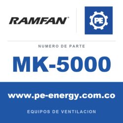 RamFan MK-5000 - RamFan MK-5000 Carrito de almacén VX700 (solo carrito)