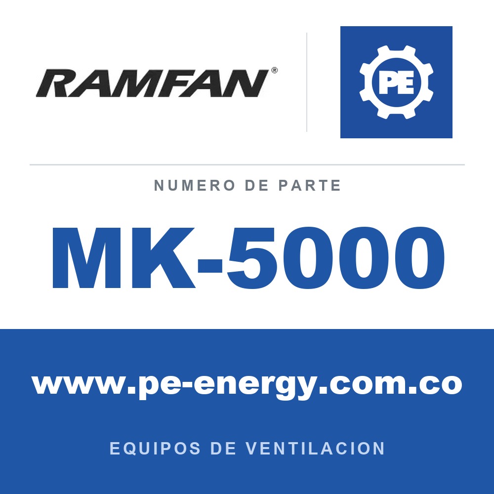 RamFan MK-5000 - RamFan MK-5000 Carrito de almacén VX700 (solo carrito)