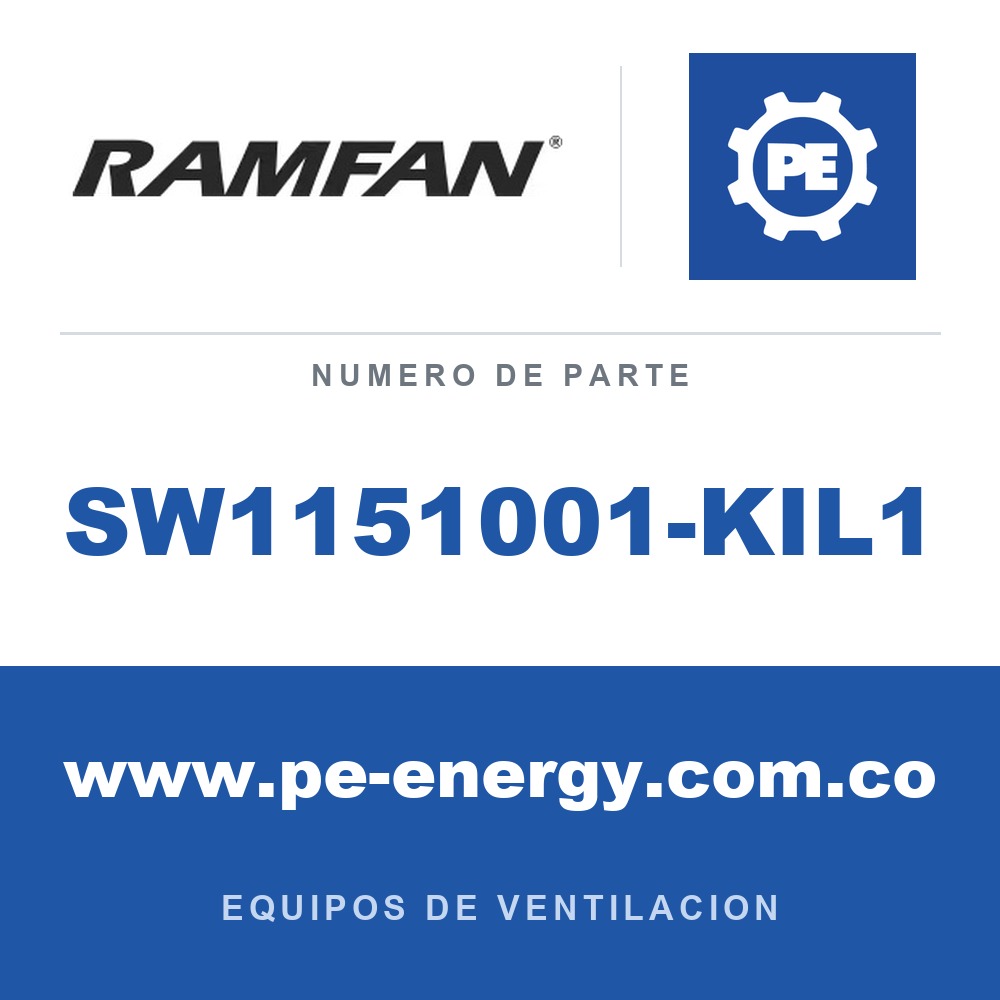 RamFan SW1151001-KIL1 - RamFan SW1151001-KIL1 Cable de uso extra rudo SOOW - 100ft