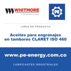Whitmore Aceites para engranajes en tambores CLARET ISO 460 - Aceites para engranajes en tambores CLARET ISO 460