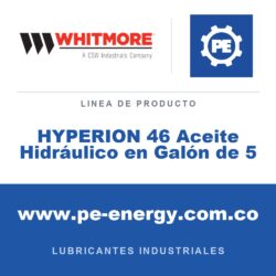 Whitmore HYPERION 46 Aceite Hidráulico en Galón de 5 - HYPERION 46 Aceite Hidráulico en Galón de 5