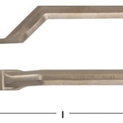 AMPCO 4-1033 Herramienta para calafatear acodada 1/4x1''