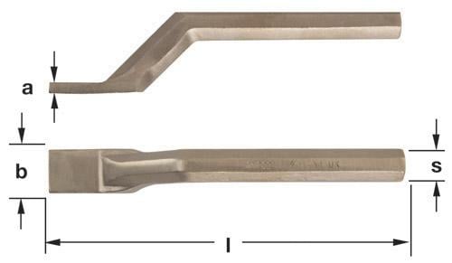 AMPCO Caulking Tool Offset AMPCO AMPCO