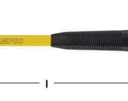AMPCO H-44FG Martillo de doble cara para maquinista.25 lb 10'' de largo
