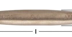 AMPCO D-1 Pasador de alineación tipo barril 3/16 puntas 11/16'' diám. ext.