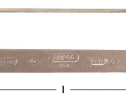 AMPCO S-10AG Raspador de cubierta 7/8'' hoja 7-7/8'' de largo