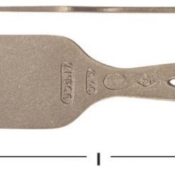 AMPCO S-40 Raspador para cabina de pintura 3'' hoja