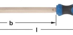 AMPCO 4-1268 Raspador triangular 12-1/2'' long. total