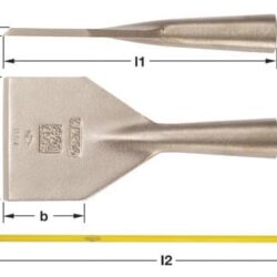AMPCO S-20 Raspador 3x2-1/2'' solo hoja