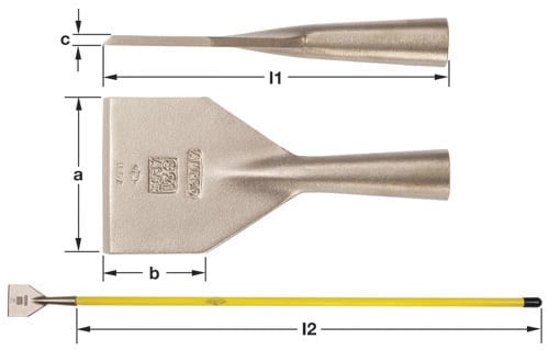 AMPCO Scraper blade only AMPCO AMPCO