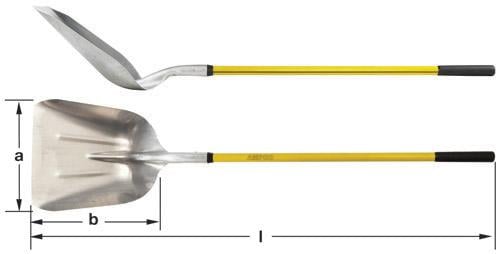 AMPCO Shovel Scoop Long Handle AMPCO AMPCO
