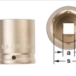 AMPCO DW-1/2D9MM Dado profundo 1/2D 9mm