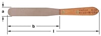 AMPCO S-90 Espátula 1x6'' hoja 10-1/4'' long. total