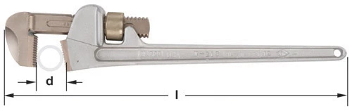 AMPCO Wrench Pipe Aluminum AMPCO AMPCO