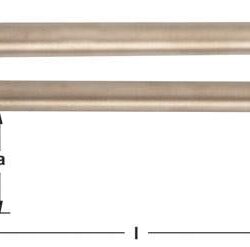 AMPCO SL-1 Llave de dado tipo L 1''
