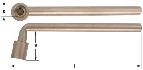 AMPCO Wrench Socket L Type AMPCO AMPCO