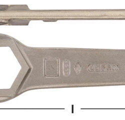 AMPCO WS-1808 Llave de golpe de estrías 6 puntas 1-1/4''