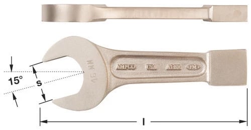 AMPCO Wrench Striking Open AMPCO AMPCO