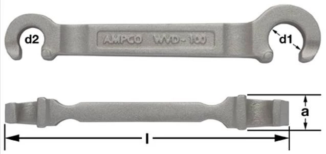 AMPCO Wrench Valve Wheel Double AMPCO AMPCO