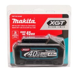 Super Vac BK04-X2 Baterías Makita XGT 4Ah (Paquete de 2)