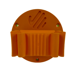 QTH2 - Hand Safety Tool Co. Organizador de portaherramientas rápido UseIt - Portaherramientas rápido 2, color naranja de alta visibilidad con base magnética (para mangos de 0.6"-1.