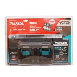 Super Vac BKCH-AC Makita XGT Cargador doble AC