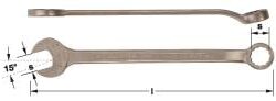 AMPCO 1298 Llave combinada 6mm
