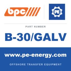 Billy Pugh B-30/GALV Soporte galvanizado para aro salvavidas