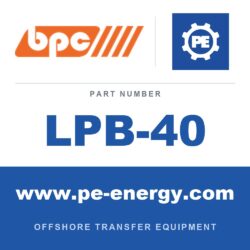 Billy Pugh LPB-40 Caja de fibra de vidrio para salvavidas 53 3/4" X 44 3/8" X 27"