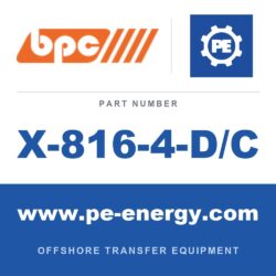 Billy Pugh X-816-4-D/C X-816 para 4 personas con línea de carga de seguridad adicional