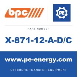 Billy Pugh X-871-12-A-D/C Red para 12 personas con cojín de aire y línea de carga de seguridad adicional