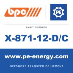 Billy Pugh X-871-12-D/C Red para 12 personas con línea de carga de seguridad adicional