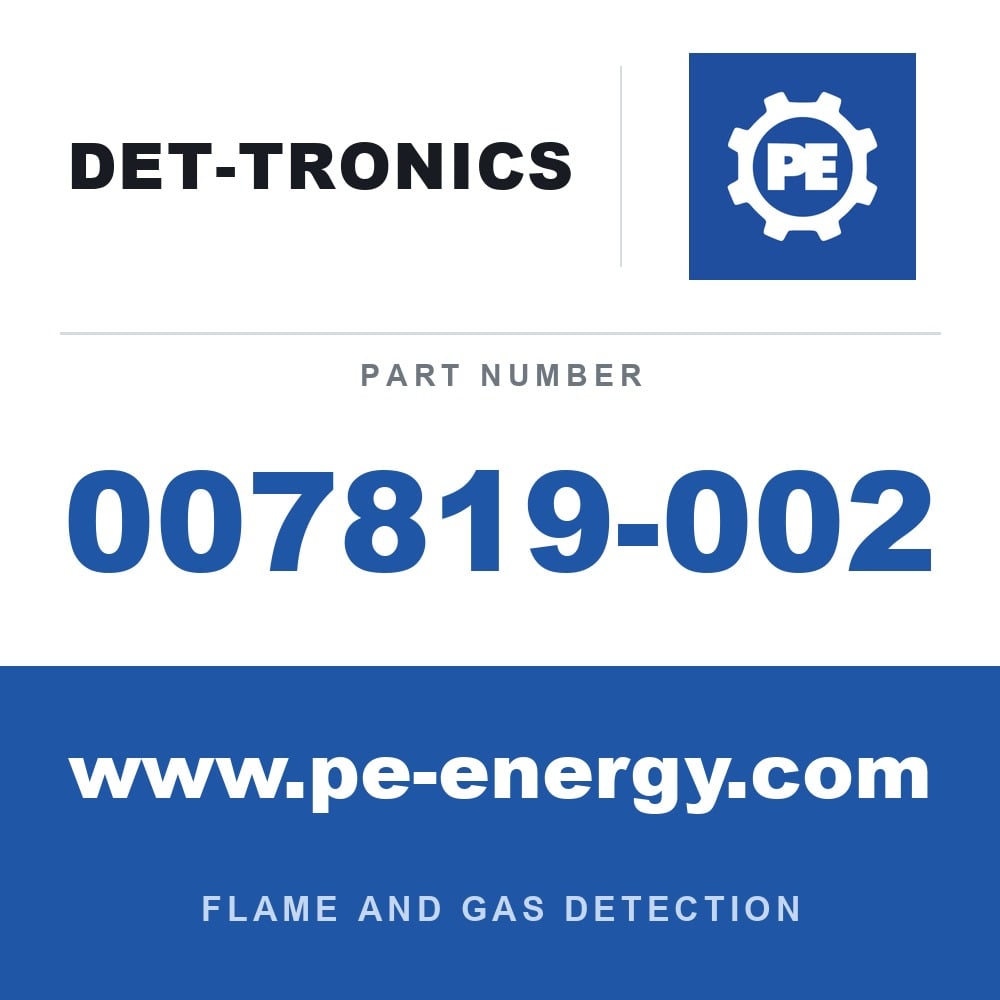 det tronics 007819 002 Det-Tronics Det-Tronics