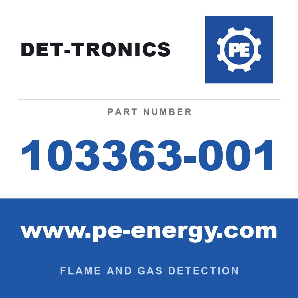 det tronics 103363 001 Det-Tronics Det-Tronics