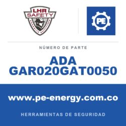 LHR ADA GAR020GAT0050 - LHR ADA GAR020GAT0050 Herramienta de seguridad manual GAR, 20" con mordaza de 1/2"