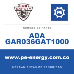 LHR ADA GAR036GAT1000 - LHR ADA GAR036GAT1000 Herramienta de seguridad manual GAR, 36" con mordaza de 1"