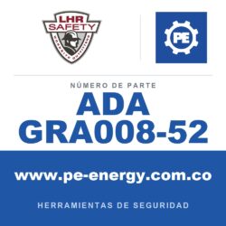 LHR ADA GRA008-52 - LHR ADA GRA008-52 Grappler 8, herramienta de seguridad manual de gancho Push/Pull 52"