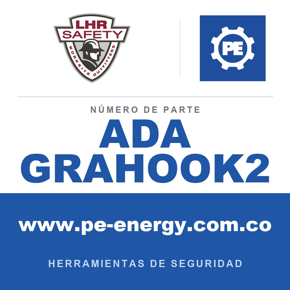 LHR ADA GRAHOOK2 - LHR ADA GRAHOOK2 Accesorio de gancho Grappler 2 (para usar con Sling Stik)