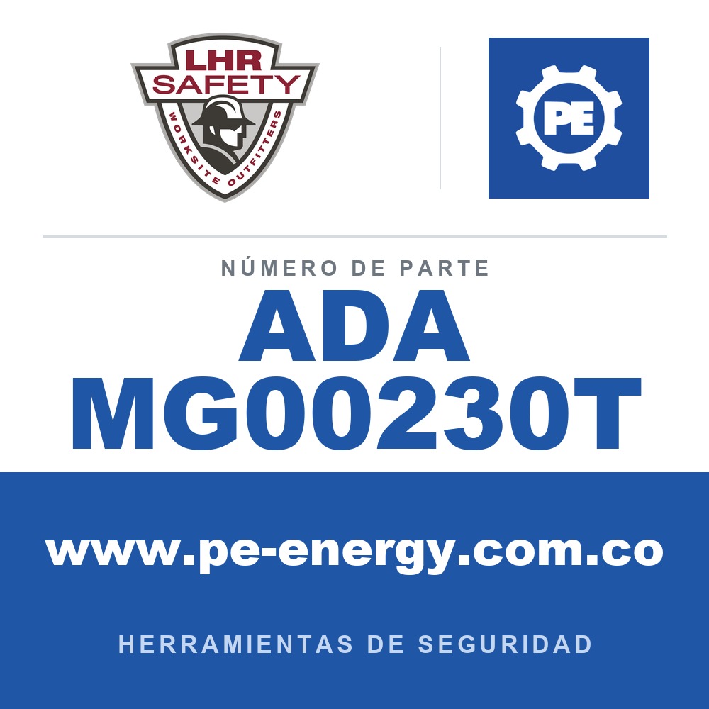 LHR ADA MG00230T - LHR ADA MG00230T Multi-Grab II, 30" Herramienta de seguridad manual magnética sin bloqueo