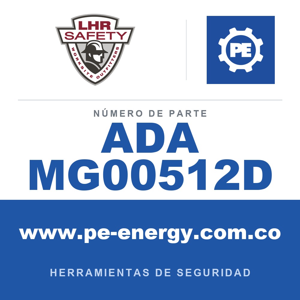 LHR ADA MG00512D - LHR ADA MG00512D Herramienta de seguridad manual magnética Multi-Grab V, mango en D de 12" con interruptor ON/OFF
