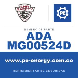 LHR ADA MG00524D - LHR ADA MG00524D Herramienta de seguridad manual magnética Multi-Grab V, mango en D de 24" con interruptor ON/OFF