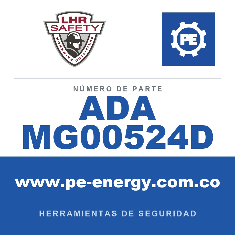 LHR ADA MG00524D - LHR ADA MG00524D Herramienta de seguridad manual magnética Multi-Grab V, mango en D de 24" con interruptor ON/OFF