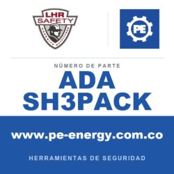 LHR ADA SH3PACK - LHR ADA SH3PACK Accesorios de cabeza Sling Hook, 1/2", 5/8" y 3/4" (paquete de 3)