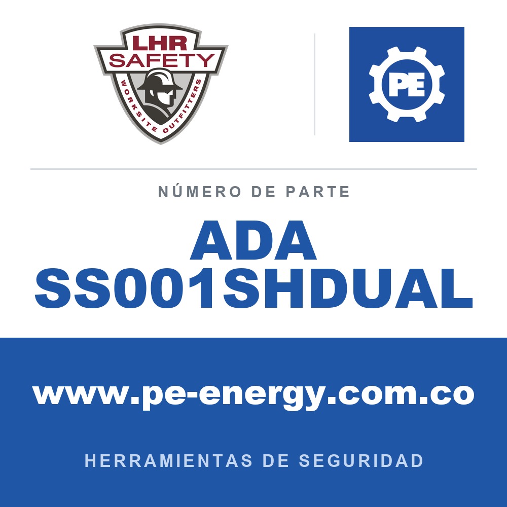 LHR ADA SS001SHDUAL - LHR ADA SS001SHDUAL Herramienta de seguridad manual Sling-Stik XL + Accesorio SHDUAL