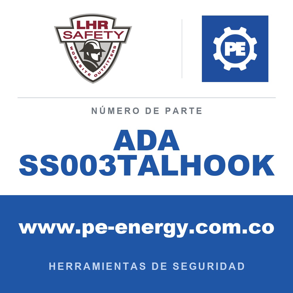 LHR ADA SS003TALHOOK - LHR ADA SS003TALHOOK Herramienta de seguridad manual Sling-Stik SR + accesorio TALHOOK