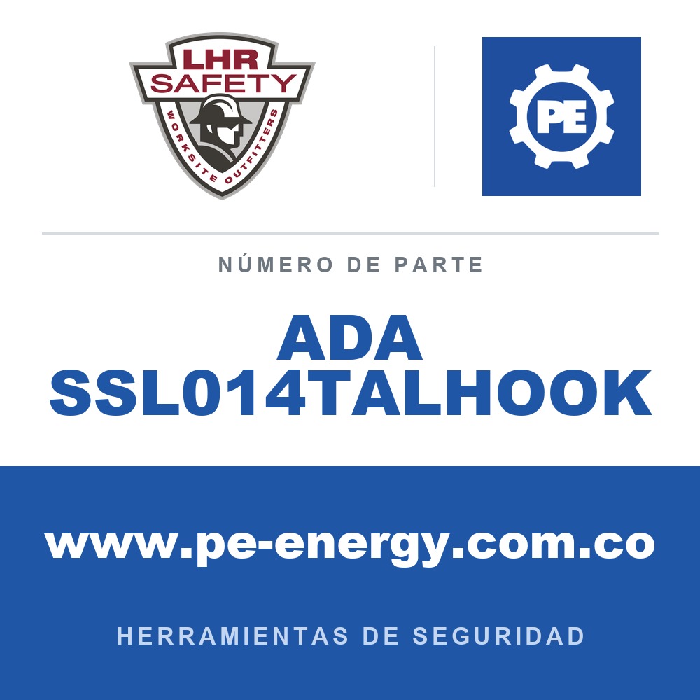 LHR ADA SSL014TALHOOK - LHR ADA SSL014TALHOOK Herramienta de seguridad manual Sling-Stik Lite 14" + accesorio TALHOOK