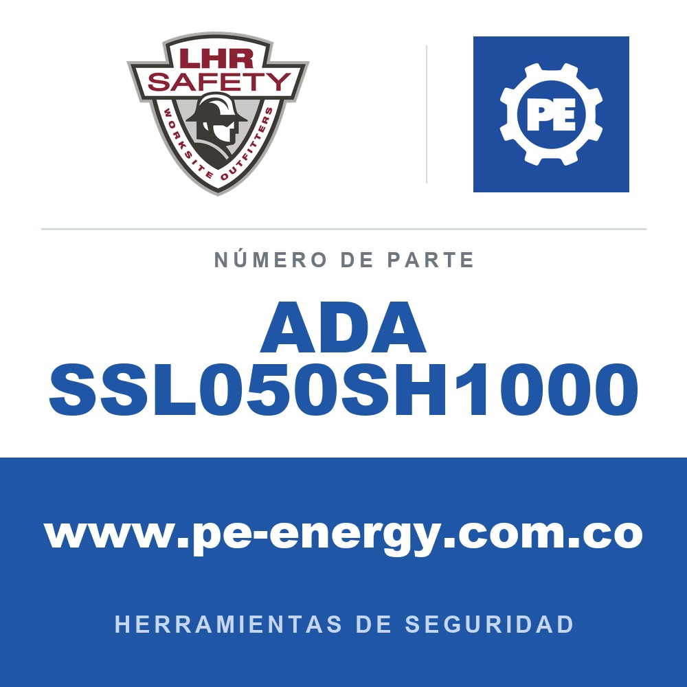 LHR ADA SSL050SH1000 - LHR ADA SSL050SH1000 Herramienta de seguridad manual Sling-Stik Lite 50" + accesorio SH1000