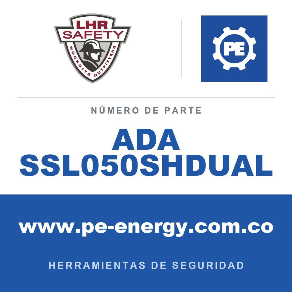 LHR ADA SSL050SHDUAL - LHR ADA SSL050SHDUAL Sling-Stik Lite Herramienta de Seguridad Manual 50" + Accesorio SHDUAL