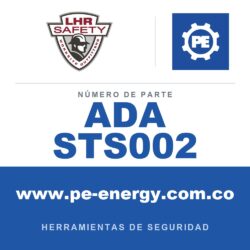 LHR ADA STS002 - LHR ADA STS002 Cuerda de control magnética XL ajustable Safe-T-Stik 5', 6.5' y 8'
